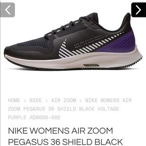 Brand New Nike Womens Air Zoom Pegasus 36 Shield